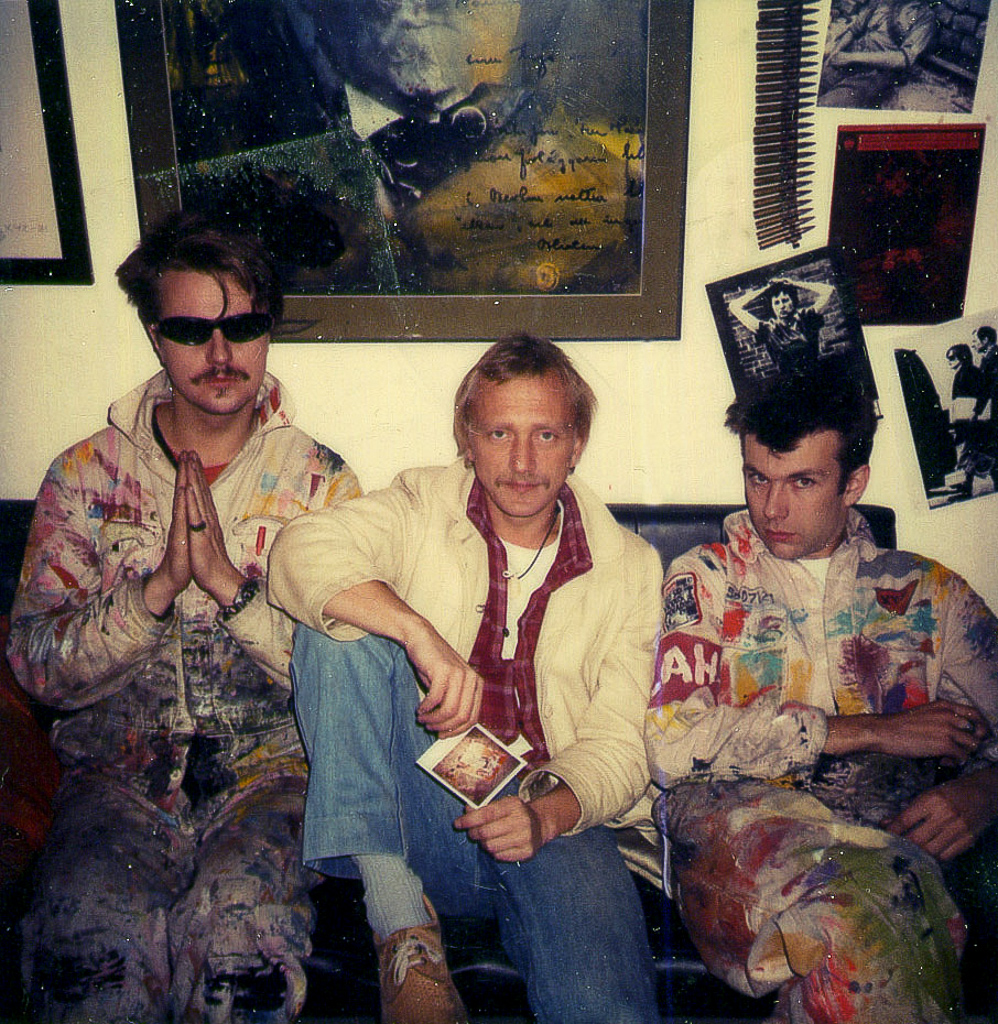 Thomas, Joakim ,Rainer at XYZ 1980
